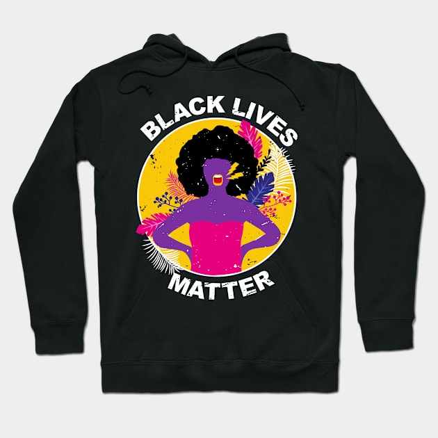 Black Lives Matter Hoodie by Riczdodo